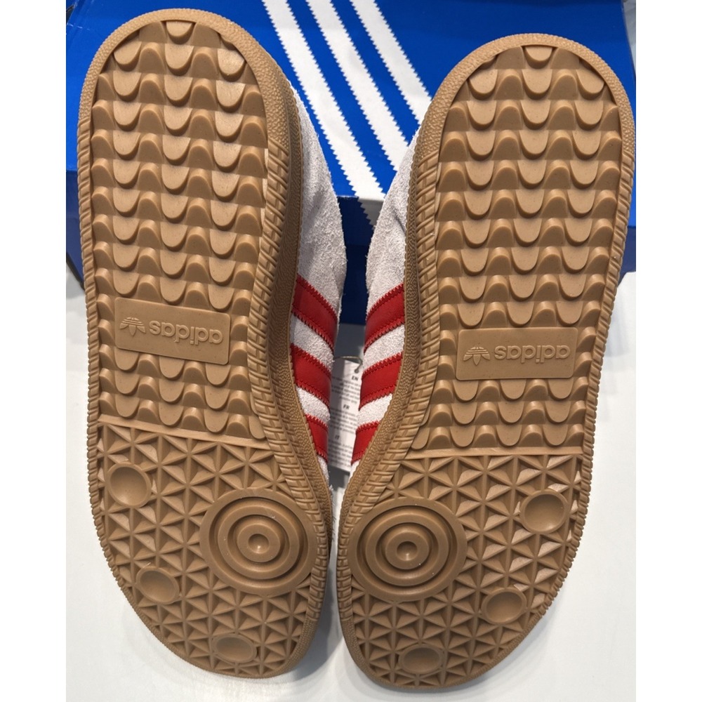 Adidas SAMBA XLG Shoes Men's 13 / Women's 14 White with Red Stripes - New in Box - Picture 12 of 16